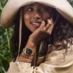 Cluse Féroce Petite Steel Black, Gold Colour - - CW11208 -Hamilton Magasin ori cluse feroce petite steel black gold colour cw11208 40392 55879