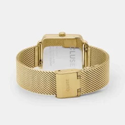 Cluse Tétragone La Tétragone Mesh Watch & Chain Bracelet, Gold Colour - 28 Mm - CG10320 8 Cluse Tétragone La Tétragone Mesh Watch & Chain Bracelet, Gold Colour - 28 Mm - CG10320 -Hamilton Magasin ori cluse tetragone la tetragone mesh watch chain bracelet gold colour 28 mm cg10320 47849 71241