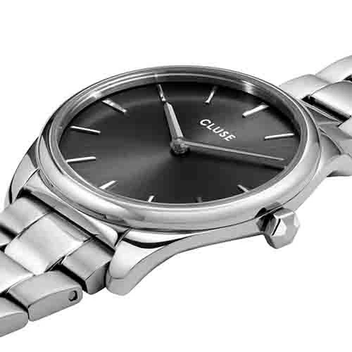 CluseFéroce Petite Steel Blue, Gold Colour - - CW11202 2 CluseFéroce Petite Steel Blue, Gold Colour - - CW11202 – Image 2