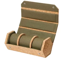 Coffret Montre Triple Roll Wolf 1834 - Cortiça - 668361