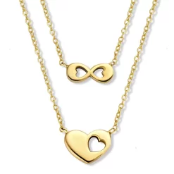 Collier Argent Doré - Naiomy Silver - Femme - Miyako - B0K05