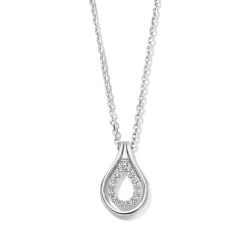 Collier Argent Pavage Zirconium - Naiomy Silver - Femme - Espoir - N3S79
