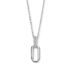 Collier Argent Pavage Zirconium - Naiomy Silver - Femme - Mariana - N3S71