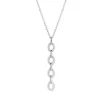 Collier Argent Serti De Zirconium - Naiomy Silver - Femme - Emmanuelle - B9I02