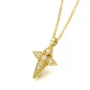 Collier Croix Et Diamants 0.03 Ct - Lecarré - Emma - GD088OA