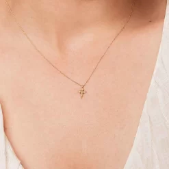 Collier Croix Et Diamants 0.03 Ct - Lecarré - Emma - GD088OA -Hamilton Magasin ori collier croix et diamants 0 03 ct lecarre emma gd088oa 46506 69911