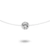 Collier Diamant Nylon 0.05 Ct Serti Clos 0.38g Hannah - NYL1105