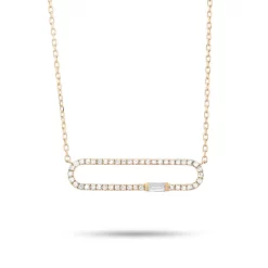 Collier Diamants Or Jaune 0.16 Ct Mona - P5985