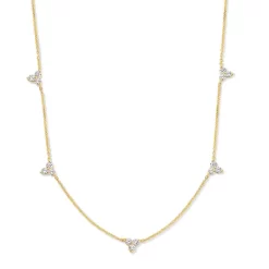 Collier Diamants Or Jaune 0.33 Ct Lisa - 067952A