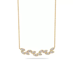 Collier Diamants Or Jaune 0.66 Ct Anastasia - 068012A