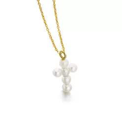 Collier Or Et Perles - Lecarré - Kazuko - GD115OA