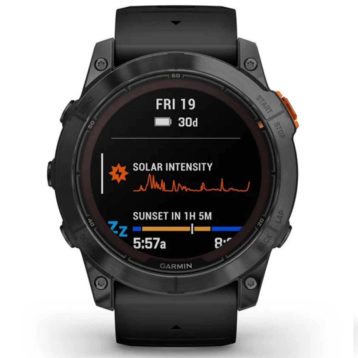Garmin Fēnix 7X Pro Solar Edition - Acier - Gray Avec Bracelet Noir 51 Mm - 010-02778-01 2 Garmin Fēnix 7X Pro Solar Edition - Acier - Gray Avec Bracelet Noir 51 Mm - 010-02778-01 – Image 2