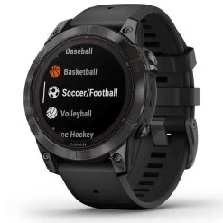Garmin Fénix 7 Pro  Sapphire Solar Edition, Titane, Carbon Gray DLC Avec Bracelet Noir 47 Mm- 010-02777-11 -Hamilton Magasin ori garmin fenix 7 pro sapphire solar edition titane carbon gray dlc avec bracelet noir 47 mm 010 02777 11 46150 68775