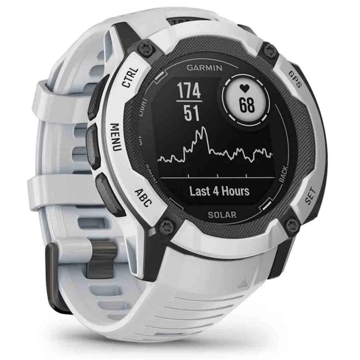 Garmin Instinct 2X Solar Blanche 50 Mm- 010-02805-04 2 Garmin Instinct 2X Solar Blanche 50 Mm- 010-02805-04 – Image 2