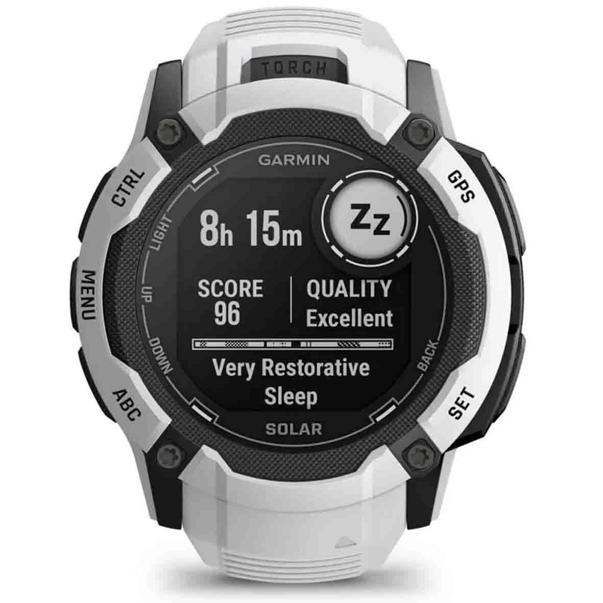 Garmin Instinct 2X Solar Blanche 50 Mm- 010-02805-04 4 Garmin Instinct 2X Solar Blanche 50 Mm- 010-02805-04 – Image 4