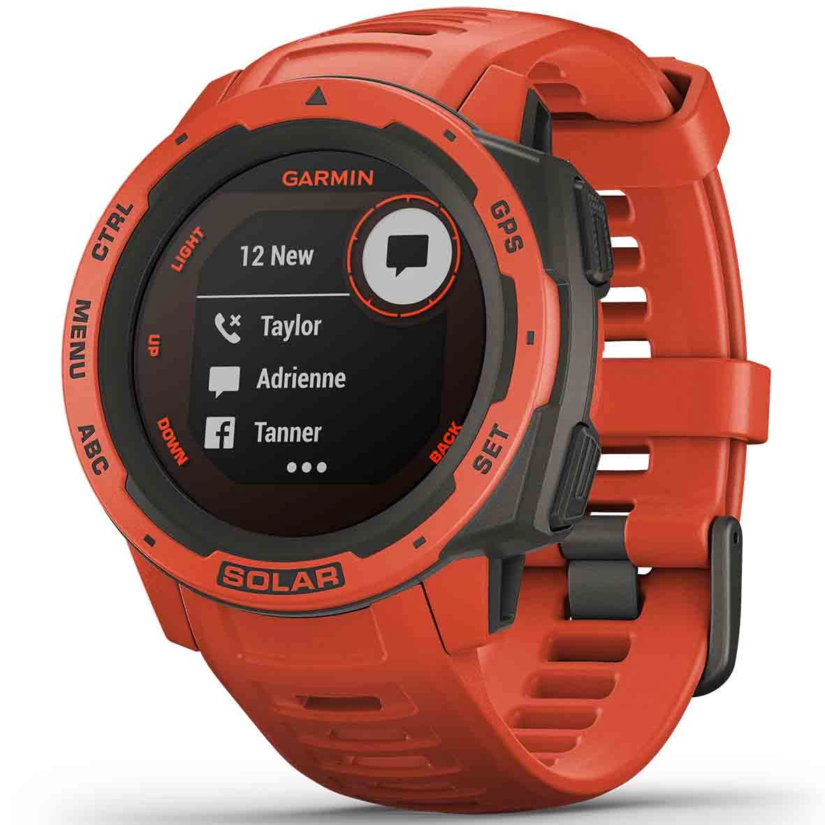 Garmin Instinct® Solar - Flame Red 45 Mm- 010-02293-20 4 Garmin Instinct® Solar - Flame Red 45 Mm- 010-02293-20 – Image 4