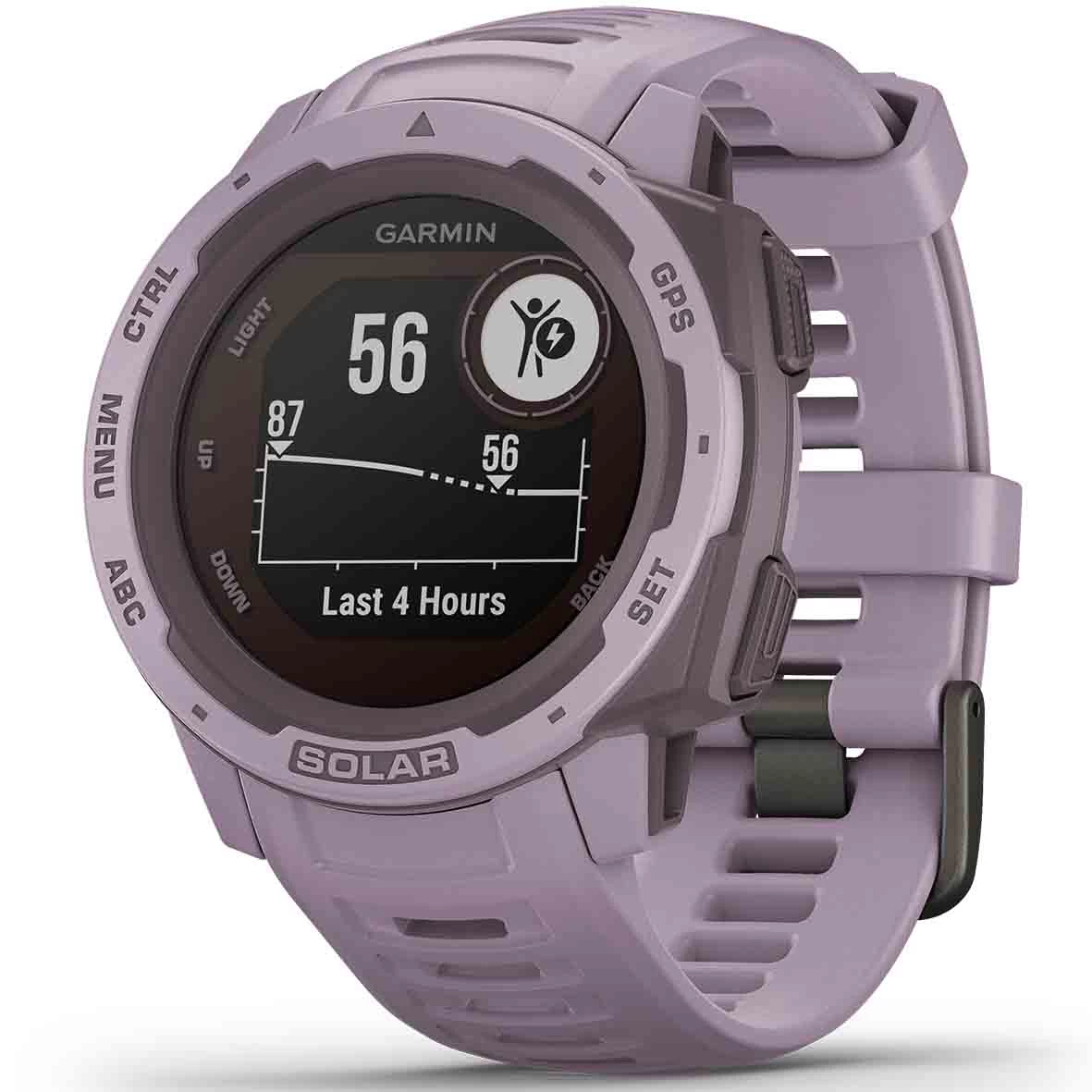 Garmin Instinct® Solar - Orchidée 45 Mm- 010-02293-02 2 Garmin Instinct® Solar - Orchidée 45 Mm- 010-02293-02 – Image 2