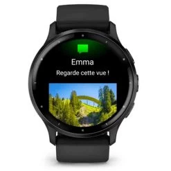 Garmin Venu 3 Lunette Gray Acier Inoxydable - Boîtier Noir - Bracelet En Silicone Noir 45 Mm- 010-02784-01 -Hamilton Magasin ori garmin venu 3 lunette gray acier inoxydable boitier noir bracelet en silicone noir 45 mm 010 02784 01 46322 69111