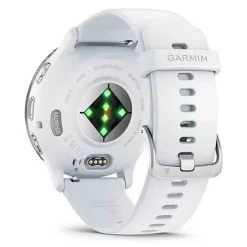 Garmin Venu 3 Lunette Silver - Acier Inoxydable - Bracelet Silicone Blanc 45 Mm- 010-02784-00 -Hamilton Magasin ori garmin venu 3 lunette silver acier inoxydable bracelet silicone blanc 45 mm 010 02784 00 46321 69105