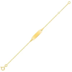 Gourmette Baptême Or Jaune à Graver Lorena 5 Gourmette Baptême Or Jaune à Graver Lorena -Hamilton Magasin ori gourmette bapteme or jaune a graver lorena 46030 68533