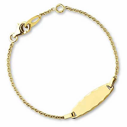 Gourmette Bébé Plaque Ovale Augis En Or Jaune Aeata J4885X0000 1 Gourmette Bébé Plaque Ovale Augis En Or Jaune Aeata J4885X0000