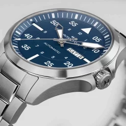 Hamilton Khaki Aviation Pilot Day Date Auto 42 Mm- H64635140 -Hamilton Magasin ori hamilton khaki aviation pilot day date auto 42 mm h64635140 48158 71656