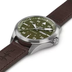 Hamilton Khaki Aviation Pilot Day Date Auto 42 Mm- H64635560 -Hamilton Magasin ori hamilton khaki aviation pilot day date auto 42 mm h64635560 48157 71649