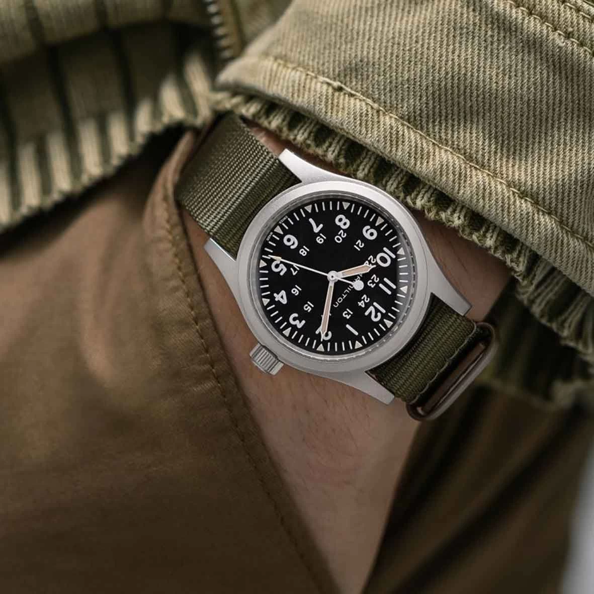 Hamilton Khaki Field Mechanical 38 Mm- H69439131 3 Hamilton Khaki Field Mechanical 38 Mm- H69439131 – Image 3
