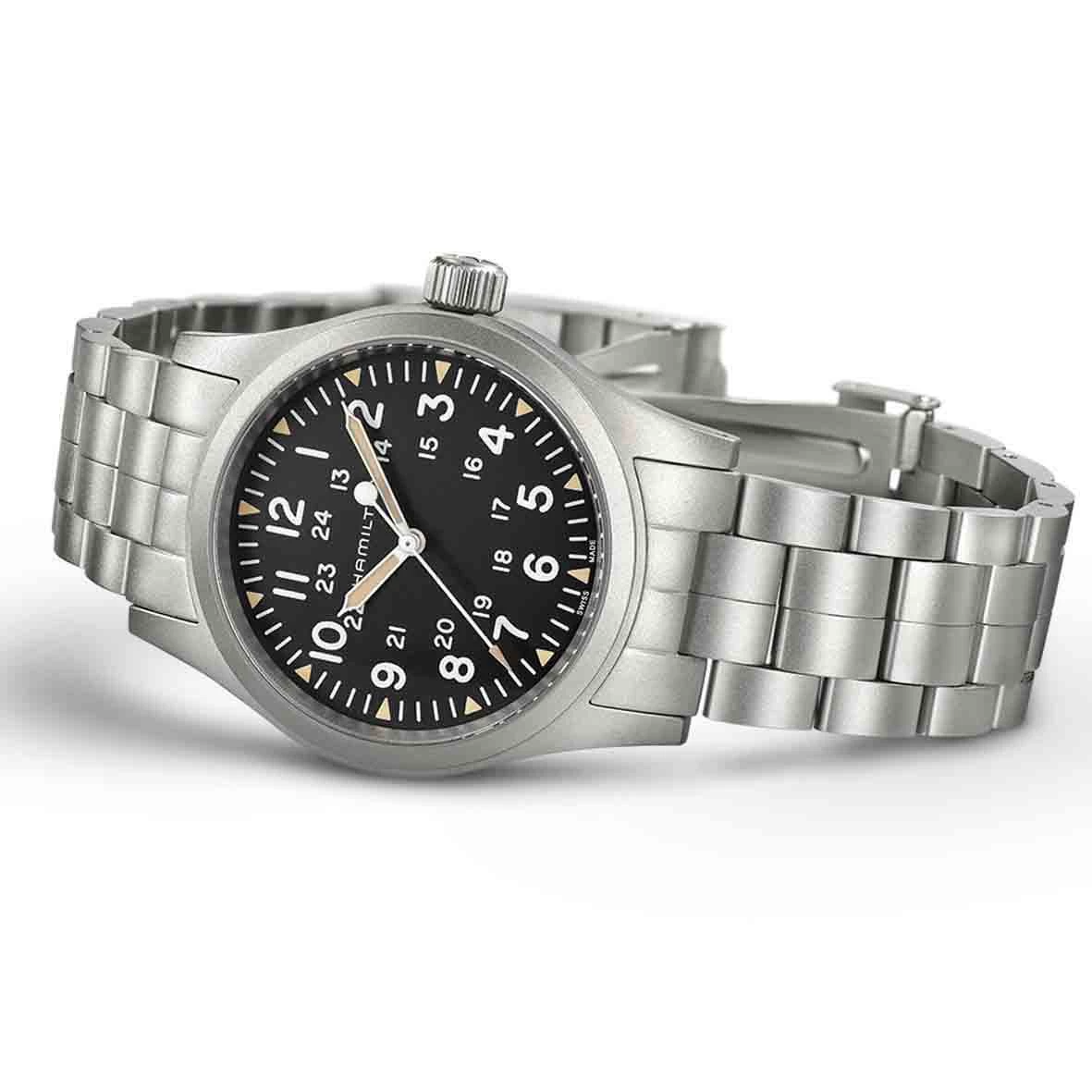 Hamilton Khaki Field Mechanical 38 Mm- H69439131 2 Hamilton Khaki Field Mechanical 38 Mm- H69439131 – Image 2