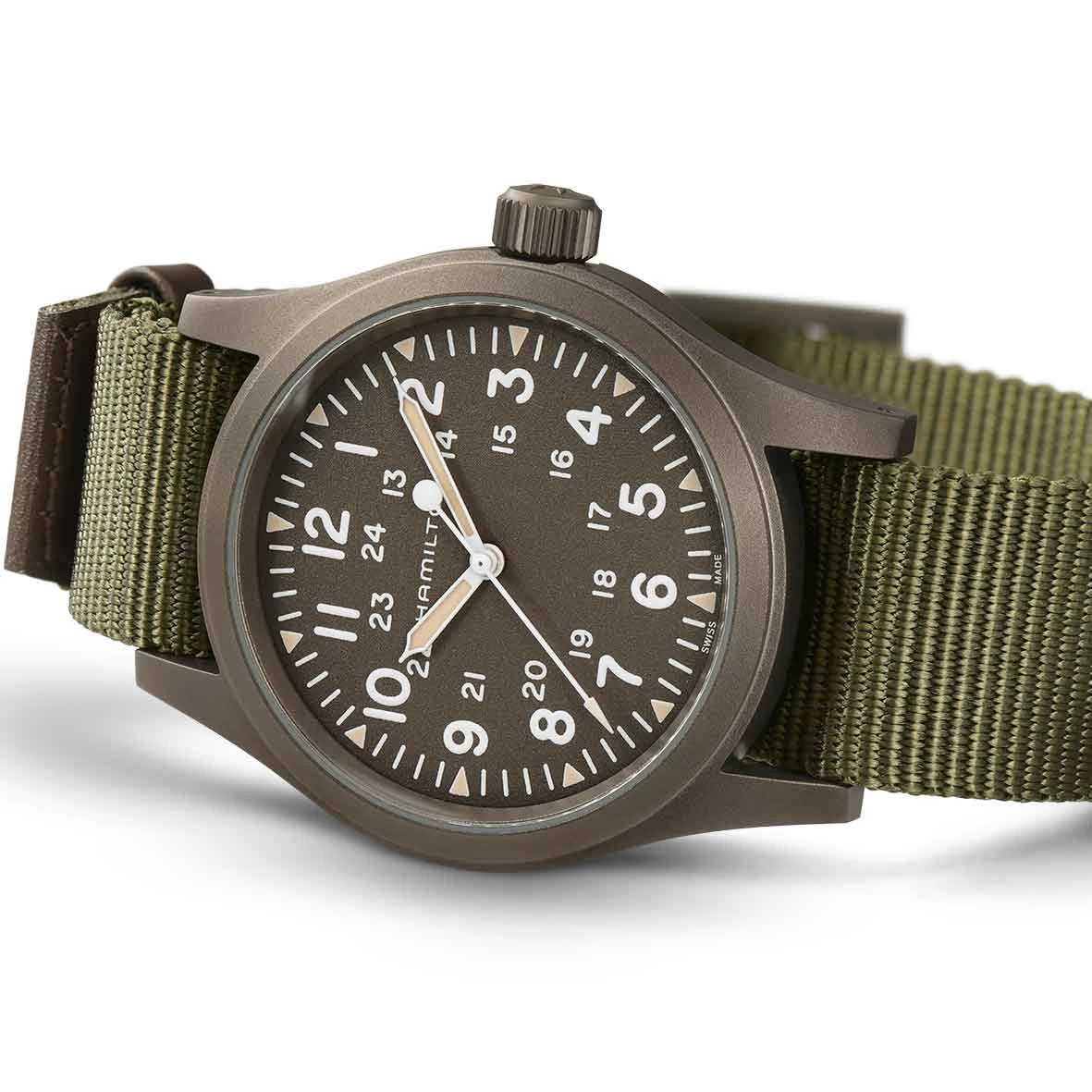 Hamilton Khaki Field Mechanical 38 Mm- H69439363 2 Hamilton Khaki Field Mechanical 38 Mm- H69439363 – Image 2