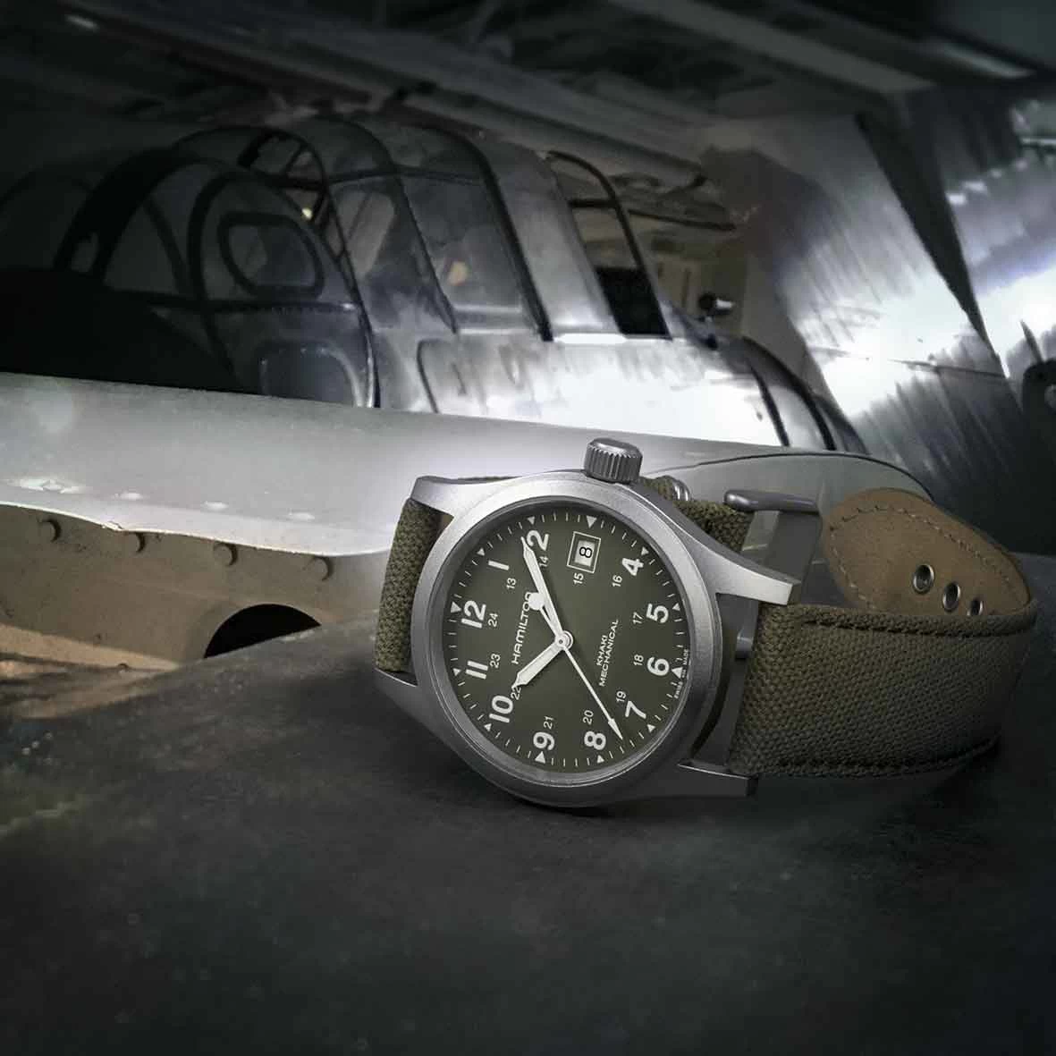 Hamilton Khaki Field Mechanical 38 Mm- H69439363 3 Hamilton Khaki Field Mechanical 38 Mm- H69439363 – Image 3