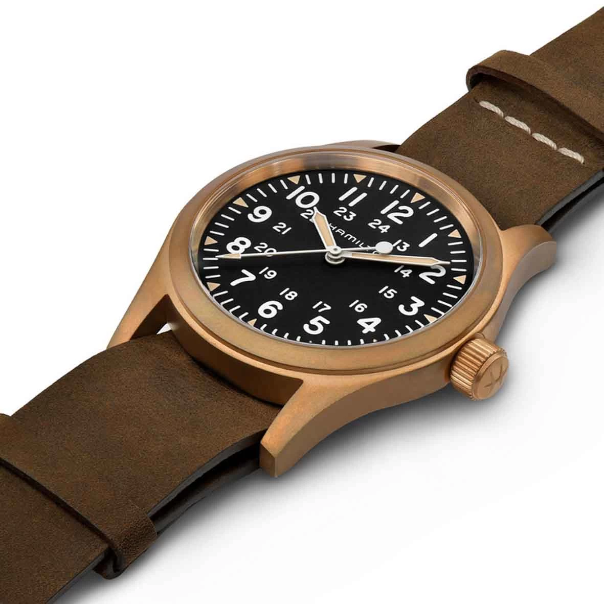 Hamilton Khaki Field Mechanical Bronze 38 Mm- H69459530 2 Hamilton Khaki Field Mechanical Bronze 38 Mm- H69459530 – Image 2