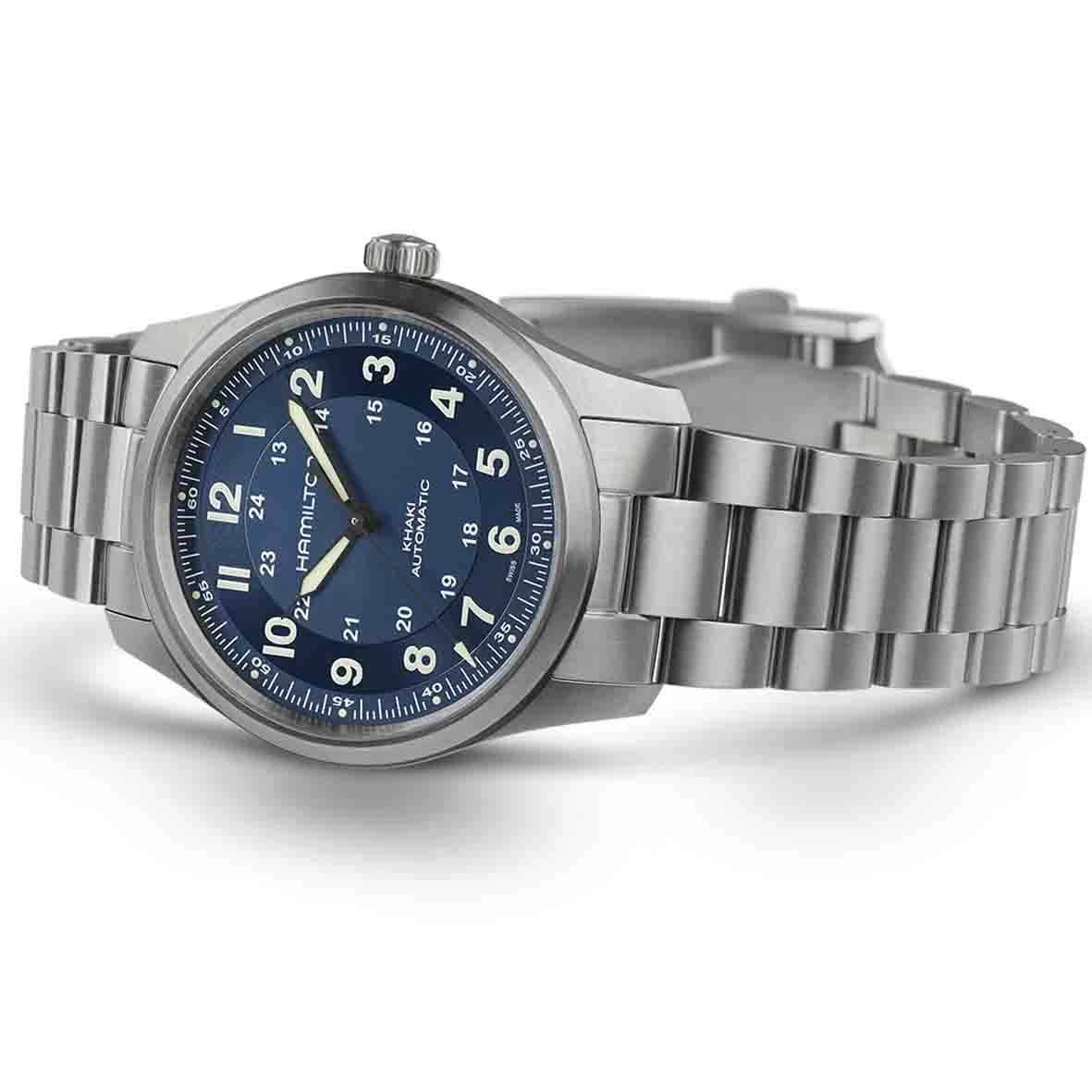 Hamilton Khaki Field Titanium Auto 38 Mm- H70205140 2 Hamilton Khaki Field Titanium Auto 38 Mm- H70205140 – Image 2