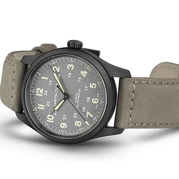 Hamilton Khaki Field Titanium Auto 38 Mm- H70215880 3 Hamilton Khaki Field Titanium Auto 38 Mm- H70215880 – Image 3