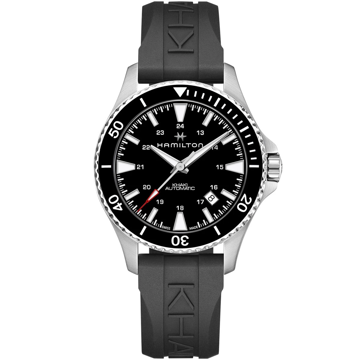 Hamilton Khaki Navy Khaki Scuba 40 Mm- H82335331 1 Hamilton Khaki Navy Khaki Scuba 40 Mm- H82335331