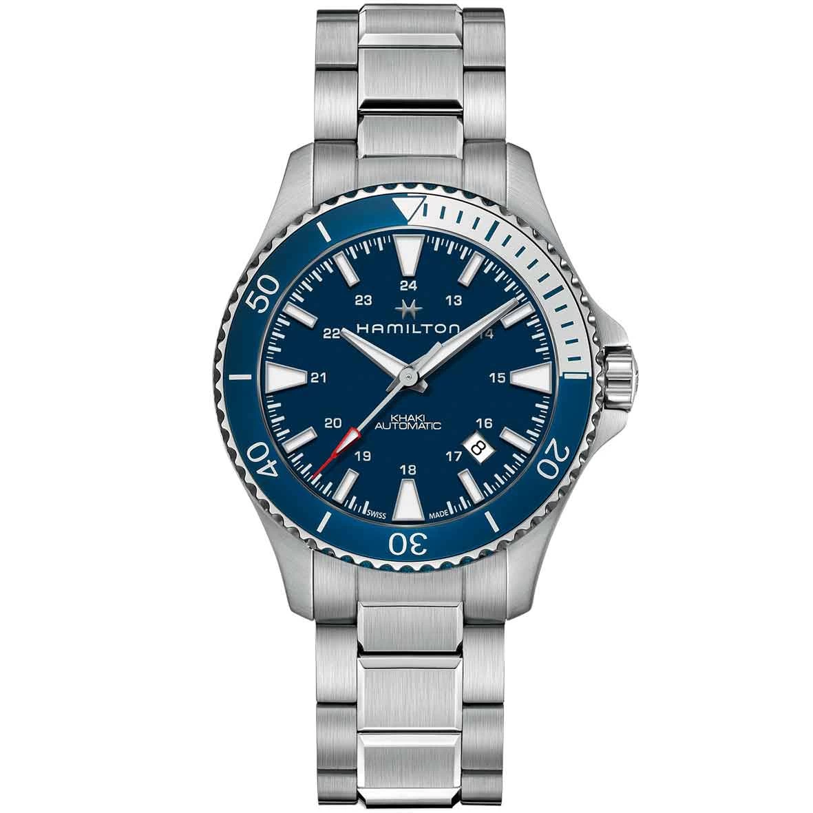 Hamilton Khaki Navy Khaki Scuba 40 Mm- H82345141 1 Hamilton Khaki Navy Khaki Scuba 40 Mm- H82345141