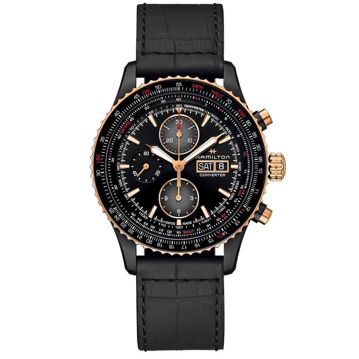 Hamilton Khaki Pilot Converter Autochrono 44 Mm- H76736730 1 Hamilton Khaki Pilot Converter Autochrono 44 Mm- H76736730