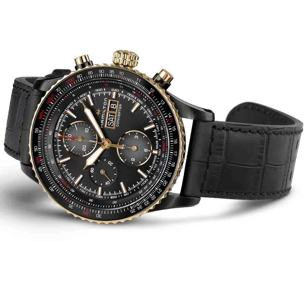 Hamilton Khaki Pilot Converter Autochrono 44 Mm- H76736730 3 Hamilton Khaki Pilot Converter Autochrono 44 Mm- H76736730 – Image 3