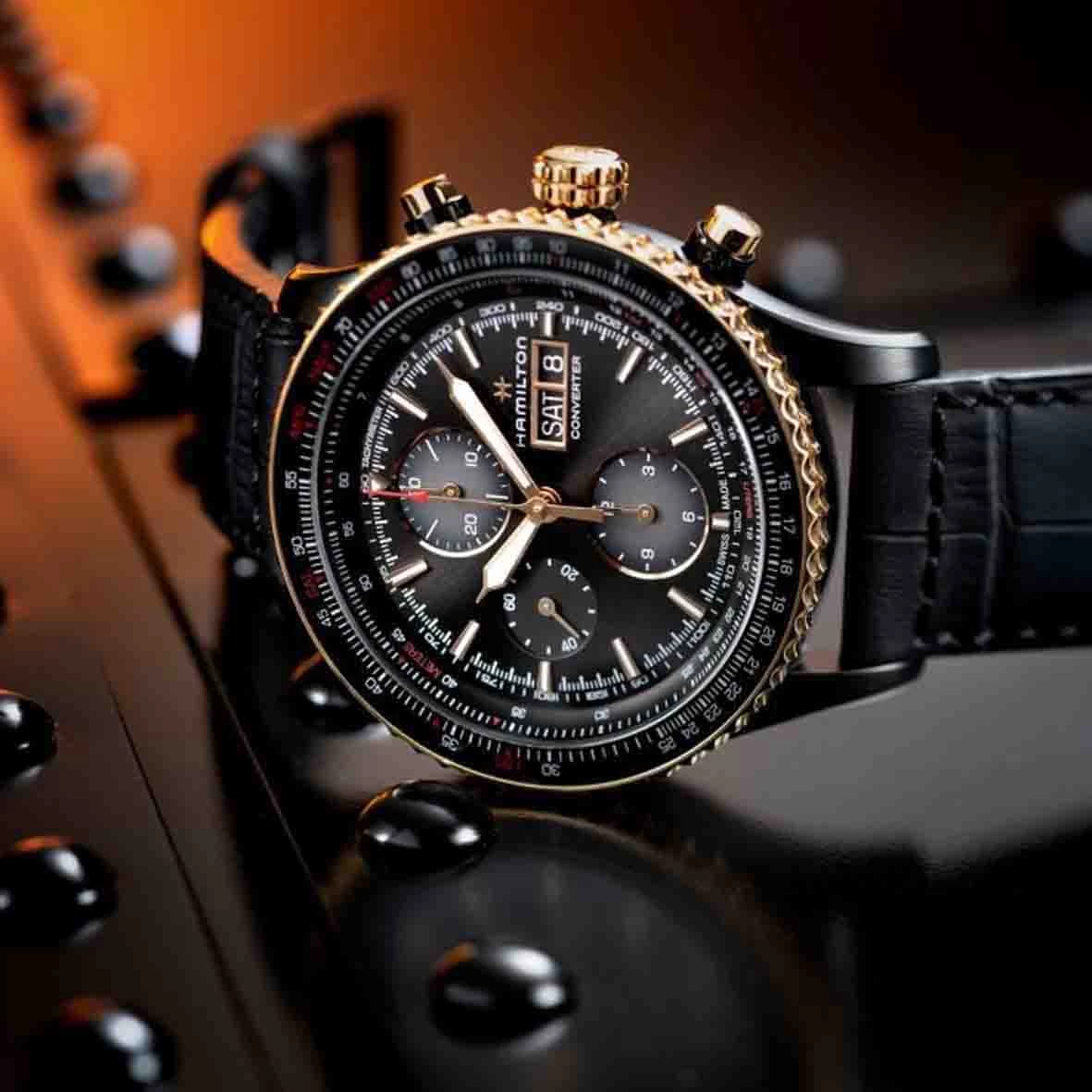 Hamilton Khaki Pilot Converter Autochrono 44 Mm- H76736730 4 Hamilton Khaki Pilot Converter Autochrono 44 Mm- H76736730 – Image 4