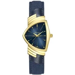 Hamilton Ventura Blue Quartz 32.3 X 50.3 Mm- H24301941