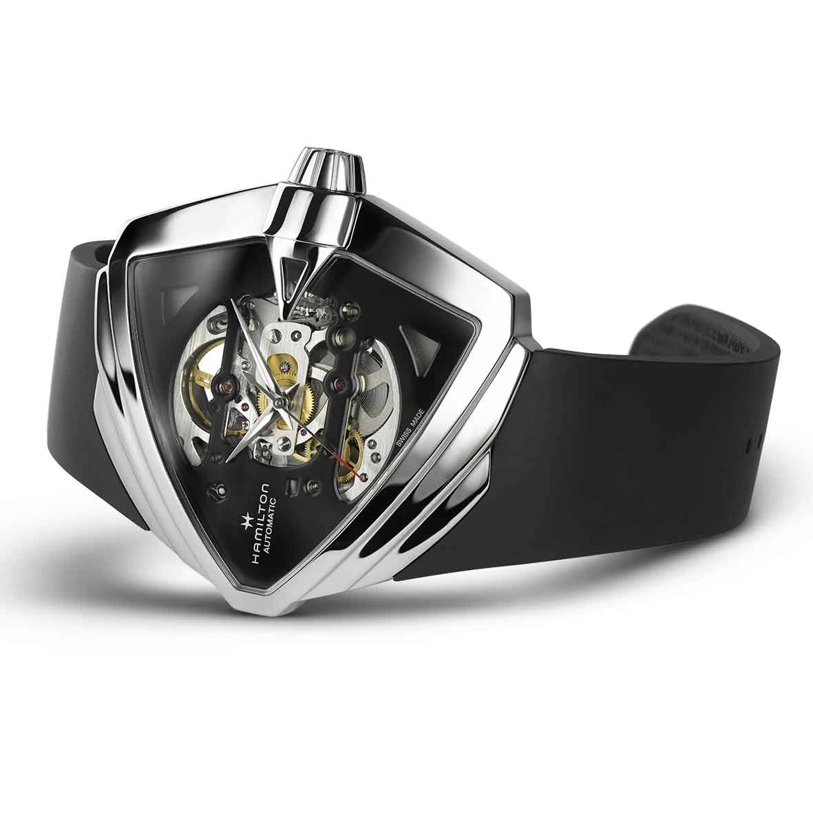 Hamilton Ventura XXL Skeleton 45.5 Mm- H24625330 2 Hamilton Ventura XXL Skeleton 45.5 Mm- H24625330 – Image 2