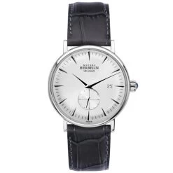 Herbelin Inspiration 1947 Mécanique Cadran Gris Bracelet Cuir - 1947/11GR