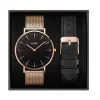 Cluse La Bohème Mesh Rose Gold/Black - - CG10106