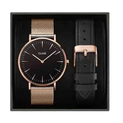 Cluse La Bohème Mesh Rose Gold/Black - - CG10106