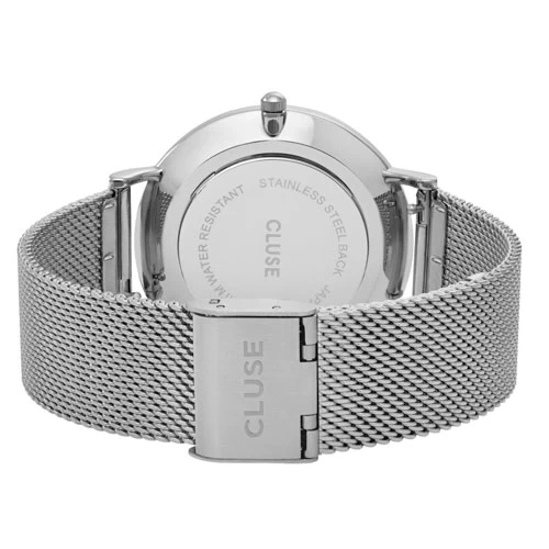 Cluse La Bohème Mesh Silver/White - 38 Mm - Cw0101201002 2 Cluse La Bohème Mesh Silver/White - 38 Mm - Cw0101201002 – Image 2