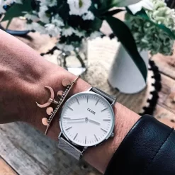 Cluse La Bohème Mesh Silver/White - 38 Mm - Cw0101201002 7 Cluse La Bohème Mesh Silver/White - 38 Mm - Cw0101201002 -Hamilton Magasin ori la boheme mesh silver white 38 mm cw0101201002 30308 35589