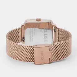 Cluse La Tétragone Mesh Full Rose Gold - 28.5 Mm - CW0101207009 -Hamilton Magasin ori la tetragone mesh full rose gold 28 5 mm cw0101207009 33558 41415