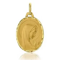 Médaille Augis - Ave Maria En Or Jaune Félicia J4957X0000