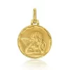 Médaille Ronde Ange De Raphaël Or Blanc 16 Mm Emere J5111X0000