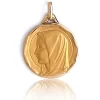 Médaille Vierge Or Jaune 20 Mm Marilyne -XR3091